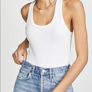 Agolde Rib Tank Bodysuit